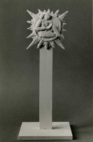 Groupe scolaire du Point du Jour, " Etude et son rayonnement ", photographie noir et blanc, René Letourneur (1968), (14.2cm x 22cm),