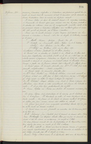 Assistance obligatoire aux vieillards, admissions nouvelles et mutations diverses