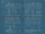 permis de construire n°21, Construction d'une maison d'habitation Boulevard de la République Alençon, (date de décision : 23/04/1929), (auteur du projet, architecte : BESNARD-BERNADAC Félix).