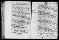 Acte de naissance de VENICAT Charles Joseph (28 janvier 1796),acte de naissance de GERARD Jean René Alexandre Paul (29 janvier 1796).
