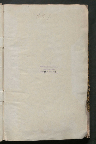 Registre des délibérations du conseil de Ville (14 mai 1738-20 juillet 1756)