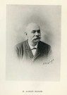 Portrait d'Albert HERPIN, phototypie noir et blanc (Henri Desforges) [1902].