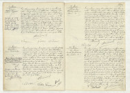 Acte de naissance de ROUZIERE Albert Jean (20 février 1912),acte de naissance de CHATELAIN Jeanne Armande Marie (22 février 1912),reconnaissance de CHAMBAY Christian Alphonse (23 février 1912),reconnaissance de GUIBOUT Simonne Georgette Armandine (23 février 1912).