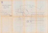 Aménagement Perseigne sud, jardins familiaux, terrains de football, vélodrome, plan masse (Services techniques, éch.1/1000, 18/11/1975, n°VA269) (83.5 x 59.7)