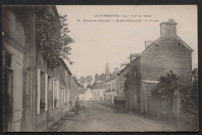 Saint-Germain-du-Corbeis (Orne), environs d'Alençon, le village, carte postale ancienne noir et blanc n°63, la C.P.A, Paris, sd, (14x9), acquisition 2021, AMA.