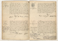 Acte de naissance de BOULAY Jeanne Marie Emilie (13 janvier 1917), Acte de naissance de DROU Renée Thérèse (14 janvier 1917), Acte de naissance de LAIGRE Jeanne Léontine Joséphine (17 janvier 1917), Acte de naissance de OLIVIER Henri Pierre Lucien Raoul (17 janvier 1917).