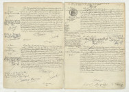 Acte de naissance de GUESNAY Paulette Henriette Clotilde (8 janvier 1908),acte de naissance de HOCDE Marie Louise Agnès (9 janvier 1908),acte de naissance de PHILADELPHE LARUE Eugénie Hélène (9 janvier 1908),acte de naissance de LAURENT Albertine Elisabeth Adolphine (12 janvier 1908).