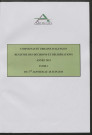 Registre des décisions et des délibérations du conseil communautaire (24 Janvier - 20 Juin 2013).
