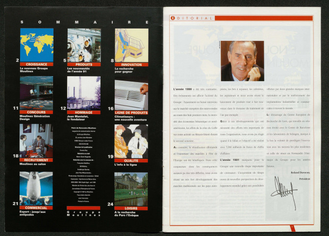 Le Point de rencontre Moulinex n°60 (avril 1991)