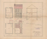 permis de construire n°5, Construction d'une maison d'habitation Route de Sées Alençon, (date de décision : 26/02/1929), (auteur du projet, architecte : GERARD (entrepreneur)).