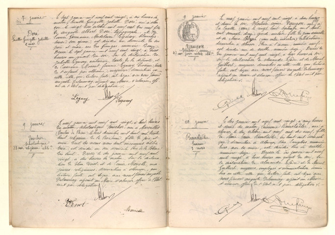 Registre des actes de décès (1920).
