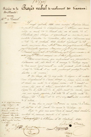 Avis du maire d'Alençon (30 novembre 1940).