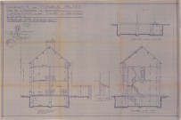 permis de construire n°27, Construction d'une maison d'habitation Rue L'Ecusson Alençon, (date de décision : 1933), (auteur du projet, architecte : MEZEN Albert).