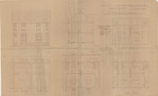 permis de construire n°26, Construction d'une maison d'habitation Rue Boucher de Perthes Alençon, (date de décision : 28/05/1929), (auteur du projet, architecte : SOIVE Armand).