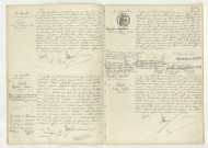Reconnaissance de DESER André Ferdinand Louis (13 novembre 1915), acte de naissance de MICHEL Madeleine Thérèse (14 novembre 1915), naissance de PLANCHAIS MICHEL Jeanne Marie Louise (16 novembre 1915), reconnaissance de ROGER Désiré Arthur (19 novembre 1915)