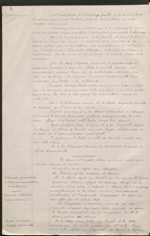 Registre des délibérations du conseil municipal (05 juillet 1937 - 25 septembre 1940).
