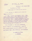 Fête nationale du quatorze juillet 1918, organisation par la commission des fêtes : correspondance.