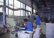 Machine à empoiler l'accessoire de sèche-cheveux, Mme B. Gontier, Melle C. Clouard, M. B. James : ektachrome, Philippe Giraud (juin 1979).
