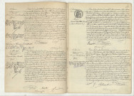 Acte de naissance de AMIOT Jeanne Marie Louise Henriette (1 janvier 1906), acte de naissance de POUPINET Marguerite Elisabeth (31 décembre 1905), reconnaissance de REINE Jeanne Angéline Désirée (3 janvier 1906), acte de naissance de BLIVET Maurice Fernand Emile (4 janvier 1906).