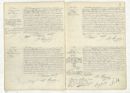 Acte de naissance de VOYER Henri Georges (25 février 1909),acte de naissance de FOUQUE Robert Arsène Eugène François (28 février 1909),reconnaissance de LEVOYER Marcel Henri (1er mars 1909),acte de naissance de GARREAU Madeleine Marie Louise (2 mars 1909)