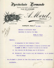 Fête nationale du quatorze juillet 1923, organisation par la commission des fêtes : correspondance, affiche,programme