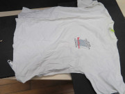 Tee-shirt "25 ans association sportive, Moulinex blanc, manche courte, taille XL, (coton), Alençon Moulinex, don de l'association Moulinex Jean Mantelet.