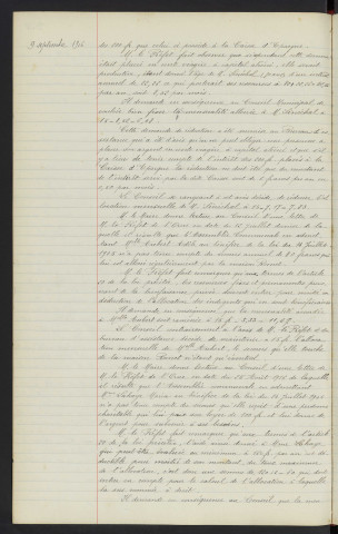 Assistance obligatoire aux vieillards infirmes et incurables, admissions nouvelles et mutations diverses