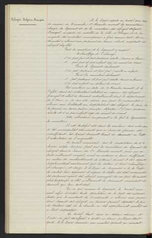 Réfugiés Belges en Français, commission logement et nourriture, indemnités aux personnes de bonne volonté acceptant des réfugiés chez elles