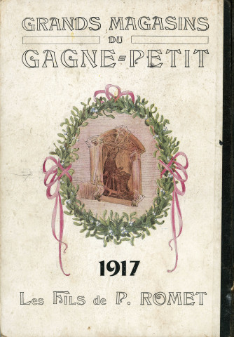 Grands Magasins du Gagne-Petit, publicité : agenda (1917) (2 exemplaires).