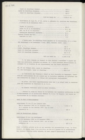 C.E.S. St Exupéry, logements provisoires du chef d'établissement et du surveillant général.