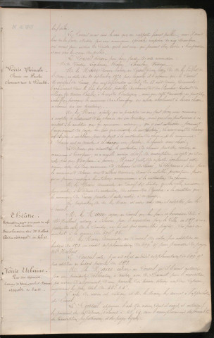 Registre des délibérations du conseil municipal (26 Novembre 1878 - 13 novembre 1882)