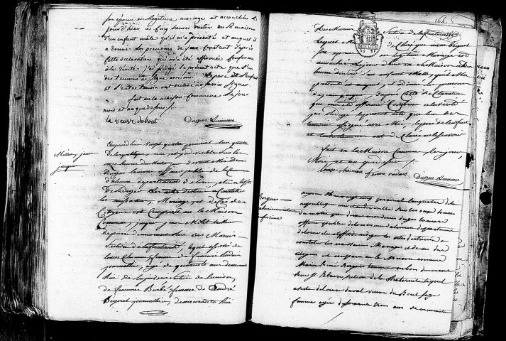 Acte de naissance de BOITEAU Jean Constant (9 juin 1796),acte de naissance de MILLET Jean Jacques (11 juin 1796),acte de naissance de BERGUES Catherine Victoire Euphrosine (12 juin 1796).