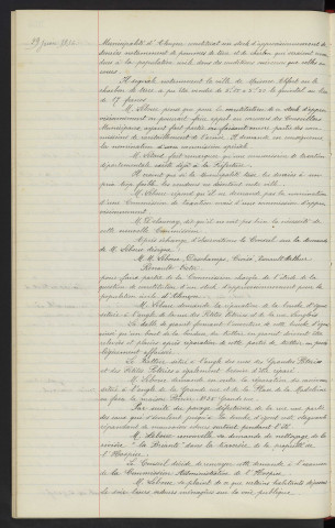 Approvisionnement de denrées notamment pomme de terre et charbon, revente à la population, exemple de plusieurs villes de France comme la ville Maisons-Alfort, demande de M. LEBOUC. Réparation de la bouche d'égout, à l'angle de la Rue Petites Poteries et la Rue Langlois, réparation trottoir Rue grandes Poteries et Petites Poteries, réparation caniveau à l'angle Place de la Madeleine et Maison POIRIER n°35, demande de M. LEBOUC. Nettoyage de la rivière "La Briante" à l'hospice, demande de M. LEBOUC. Ordure ménagères le soir sur la voit publique, observation de M. LEBOUC
