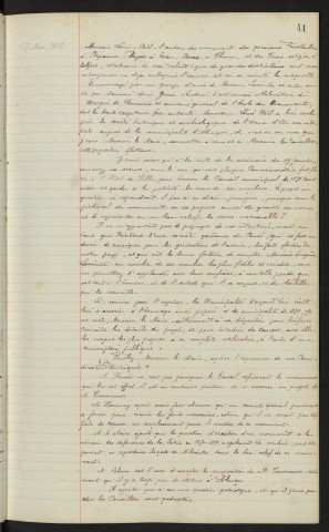 Erection d'un monument, M. Lecointre : rapport