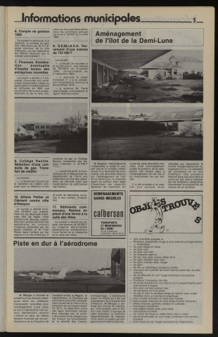Alençon Notre Cité, journal d'information municipale et districale n°64 (décembre 1983).