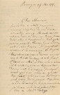 Comptes de Madame Mesnier, en l'étude de Maître Cottin, Notaire à Paris (31 décembre 1872).