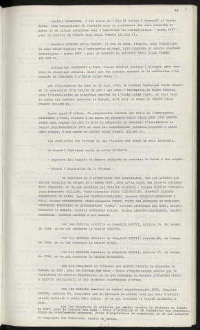 Traités de gré à gré, société HYDROCURE 3 bis route de l'Ile st Julien à Bonneuil sur Marne, société LERICHE et Cie CHAMAR 17 rue de Sées Alençon, entreprise CASSARINI et PEAN avenue Général Leclerc Alençon.