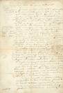 Testament de Louise Boullay veuve Mesnier dite Louise Vallory, donation et legs à la ville d'Alençon (22 mars 1889).