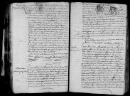 Acte de naissance de BONNEFOY Augustine Marie (30 avril 1795),acte de naissance de RONDEAU Françoise Jacqueline (30 avril 1795),acte de naissance de ROCHE François Pierre enfant naturel (2 mai 1795).
