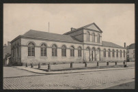 Alençon (Orne), La Halle aux Toiles, carte postale ancienne noir et blanc n°80, ND Phot éditeur, (Date d'utilisation : 1924), (14x9), AMA, 2 exemplaires