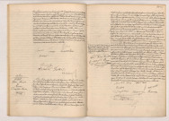 Acte de mariage de ÉPIQUE Léon Adrien et TERRIER Clémence Françoise Maria (10 juin 1905), acte de mariage de GILARD Henri François et RENOU Anastasie Louise (13 juin 1905)