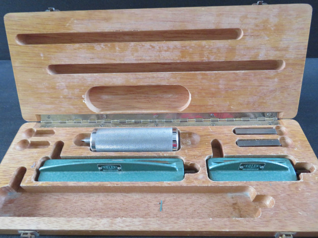 Outillage, "Solex" 5 pièces, petit coffret (métal, bois), (don de l'association Moulinex Jean Mantelet), AMA