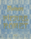 Maison Pierre Romet, publicité : agenda (1935) (Imprimerie Alençonnaise).