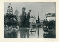 Alençon (Orne), vue de la Sarthe et du Pont Neuf, planche 902, phototypie noir et blanc, (cliché Martin) [1900].