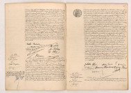 Acte de mariage de ROBILLARD Marcel Paul Alix et BODINIER Berthe Aurélie Alphonsine (14 Octobre 1907), GARNIER Morice Eugène et HUE Juliette Angélique (16 Octobre 1907), DELAUNAY Charles Eugène Désirée et VANNIER Marie Anne Arsène (18 Octobre 1907).