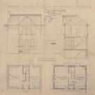 permis de construire n°20, Modification d'une maison d'habitation Rue Lhotellier Alençon, (date de décision : 1936), (auteur du projet, architecte : MERCIER Robert).