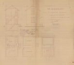 permis de construire n°17, Construction d'une maison d'habitation Rue Verdun Alençon, (date de décision : 1933), (auteur du projet, architecte : HENRIET (entrepreneur)).