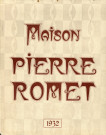 Maison Pierre Romet, publicité : agenda (1932) (imprimerie Alençonnaise).