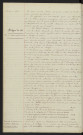 Sommaire sur les affaires à délibérer. Budget de 1912, vote de crédits supplémentaires. Indemnités de logement aux Instituteurs et Institutrices n'habitant pas les écoles.