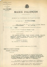 Emplacement du buste de la Sicotière : correspondance, plan, délibération ; demande de subvention : procès-verbal, délibération.